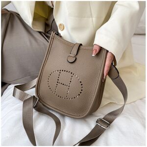 Unbranded (Brown gray) Solid color letter small square bag off-road bag Unbranded (Brown gray) Solid color letter small square bag off-road bag