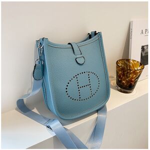 Unbranded (Blue) Solid color letter small square bag off-road bag Unbranded (Blue) Solid color letter small square bag off-road bag