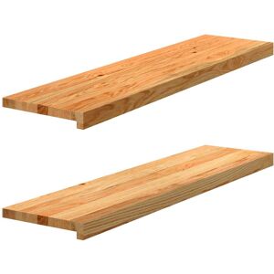 vidaXL Model 2998 - Light Brown - 2 pcs Window Sill - Window Sill vidaXL Model 2998 - Light Brown - 2 pcs Window Sill - Window Sill