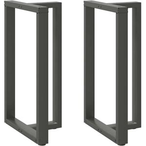 (anthracite, 60 x 35 x (100-101) cm) vidaXL Dining Table Legs T-Shaped Desk Leg (anthracite, 60 x 35 x (100-101) cm) vidaXL Dining Table Legs T-Shaped Desk Leg