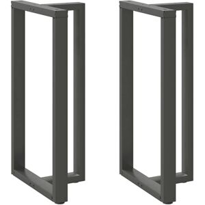 (anthracite, 60 x 35 x (110-111) cm) vidaXL Dining Table Legs T-Shaped Desk Leg (anthracite, 60 x 35 x (110-111) cm) vidaXL Dining Table Legs T-Shaped Desk Leg