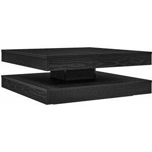 (black, 90 x 90 x 34.5 cm) vidaXL Coffee Table 360-Degree Rotatable Hallway End (black, 90 x 90 x 34.5 cm) vidaXL Coffee Table 360-Degree Rotatable Hallway End
