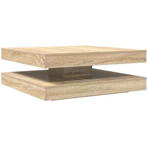 (sonoma oak, 90 x 90 x 34.5 cm) vidaXL Coffee Table 360-Degree Rotatable Hallway (sonoma oak, 90 x 90 x 34.5 cm) vidaXL Coffee Table 360-Degree Rotatable Hallway