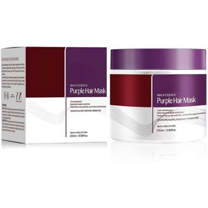 Unbranded (1PCS) Maca Power Purple Hair Mask Professional Neutralizes Brass & Yellow Tones Unbranded (1PCS) Maca Power Purple Hair Mask Professional Neutralizes Brass & Yellow Tones