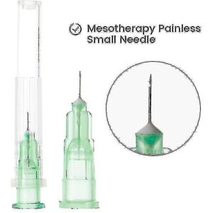 Unbranded (Meso Needle 30G 4mm, 10Pcs) Tib 32g 4mm Painless Small Needle Irrigator For Tee Unbranded (Meso Needle 30G 4mm, 10Pcs) Tib 32g 4mm Painless Small Needle Irrigator For Tee