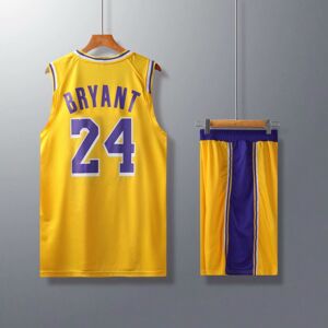 Unbranded (yellow, 130(130-140cm)) Quick-drying Breathable Activewear No.24 Bryant Basketb Unbranded (yellow, 130(130-140cm)) Quick-drying Breathable Activewear No.24 Bryant Basketb