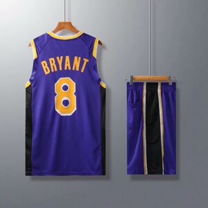 Unbranded (blue, 150(150-160cm)) Quick-drying Breathable Activewear No.8 Bryant Basketball Unbranded (blue, 150(150-160cm)) Quick-drying Breathable Activewear No.8 Bryant Basketball