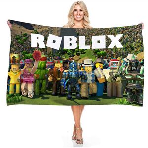Unbranded (140x180CM, 9) Roblox Towel Adult Children's Beach Towel Bath Towel Superfine Fi Unbranded (140x180CM, 9) Roblox Towel Adult Children's Beach Towel Bath Towel Superfine Fi