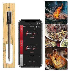 Unbranded Meater Plus Range Wireless Meat Thermometer - 6 Probes, BLE4.2, 30-50m Range, US Unbranded Meater Plus Range Wireless Meat Thermometer - 6 Probes, BLE4.2, 30-50m Range, US