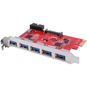 Spactz LLhappy-Ltu3-51P Desktop Pci-E A-Port Usb 3.0 + 20 Pin Expansion Card Spactz LLhappy-Ltu3-51P Desktop Pci-E A-Port Usb 3.0 + 20 Pin Expansion Card