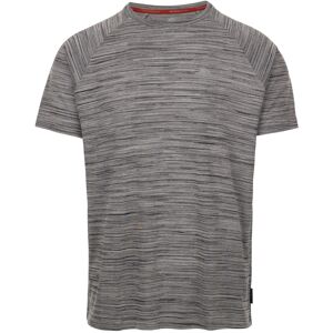 (XXL, Grey Marl) Trespass Mens Activewear Top Quickdry Leecana (XXL, Grey Marl) Trespass Mens Activewear Top Quickdry Leecana
