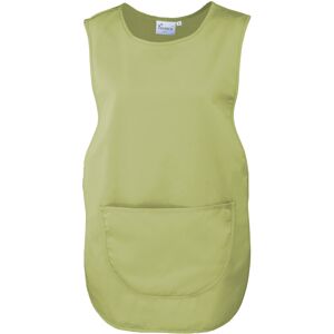 Premier Ladies/Womens Pocket Tabard - Lime M Workwear Premier Ladies/Womens Pocket Tabard - Lime M Workwear