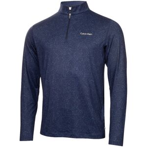 (M, Navy) Calvin Klein Mens 2025 Printed Newport Half Zip Soft Lightweight Golf (M, Navy) Calvin Klein Mens 2025 Printed Newport Half Zip Soft Lightweight Golf