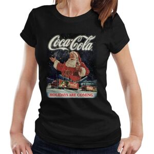 Coca Cola (XL, Black) Coca-Cola Unisex Adult Holidays Are Coming Santa Claus T-Shirt Coca Cola (XL, Black) Coca-Cola Unisex Adult Holidays Are Coming Santa Claus T-Shirt