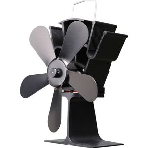 GreenZech 1100RPM 5 Blade Wood Stove Fan Fireplace Fire Heat Powered Saving Ecofan Silent GreenZech 1100RPM 5 Blade Wood Stove Fan Fireplace Fire Heat Powered Saving Ecofan Silent