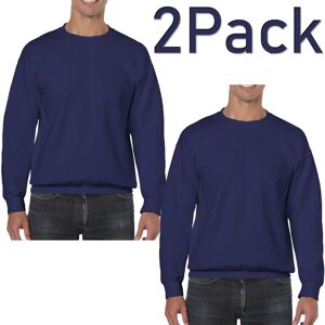 True Face (Navy - 2 Pack, M) 2&3Pack Mens Plain Sweatshirt JumperJersey Sweater True Face (Navy - 2 Pack, M) 2&3Pack Mens Plain Sweatshirt JumperJersey Sweater