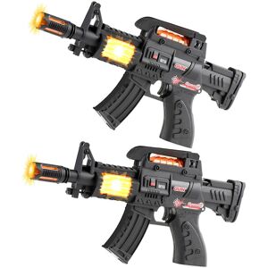 Unbranded 2pack Gun Toy Set With Flashing Lights Unbranded 2pack Gun Toy Set With Flashing Lights