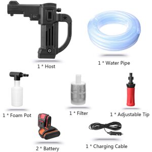 GreenZech (Two Batteries) Rechargable High Pressure Car Washer Cleaning Wand Nozzle Spray GreenZech (Two Batteries) Rechargable High Pressure Car Washer Cleaning Wand Nozzle Spray