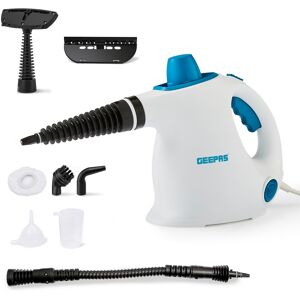 GEEPAS Handheld Steam Cleaner, 1050W Motor - 9 Accessories, Child Lock GEEPAS Handheld Steam Cleaner, 1050W Motor - 9 Accessories, Child Lock
