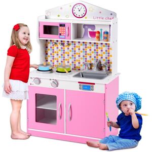 Casart Wooden Kids Play Kitchen Childrens Role Play Pretend Set Toy Boys & Girls Gift Casart Wooden Kids Play Kitchen Childrens Role Play Pretend Set Toy Boys & Girls Gift