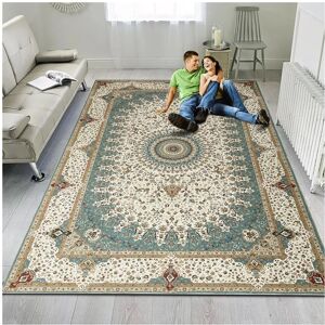 Moonlight Bedding Limited (200 x 290 cm (6 ft. 7 in x 9 ft. 6 in), Willow Teal) Non Slip Traditional Rugs Moonlight Bedding Limited (200 x 290 cm (6 ft. 7 in x 9 ft. 6 in), Willow Teal) Non Slip Traditional Rugs