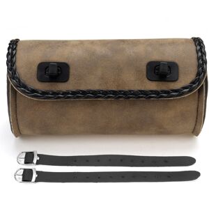 GreenZech (Brown Black) Motorcycle Bike Front Fork Tool Storage Bag Luggage Saddlebags Pou GreenZech (Brown Black) Motorcycle Bike Front Fork Tool Storage Bag Luggage Saddlebags Pou