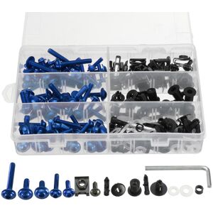 GreenZech (Blue) 223pcs Motorcycle Windscreen Body Fairing Bolts Fastener Clips Screws For GreenZech (Blue) 223pcs Motorcycle Windscreen Body Fairing Bolts Fastener Clips Screws For