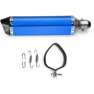 GreenZech 38mm-51mm Stainless Steel+Carbon Fiber Motorcycle Exhaust Muffler with Install K GreenZech 38mm-51mm Stainless Steel+Carbon Fiber Motorcycle Exhaust Muffler with Install K