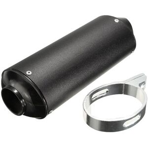 GreenZech (Black) 38mm Motorcycle Exhaust Muffler Tip Pipe for 125 150 160cc Dirt Pit Bike GreenZech (Black) 38mm Motorcycle Exhaust Muffler Tip Pipe for 125 150 160cc Dirt Pit Bike