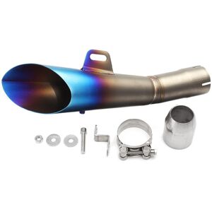GreenZech (grilled blue) 51mm Exhaust Systems Muffler Pipe For Yamaha YZF R6 04-17 Stainle GreenZech (grilled blue) 51mm Exhaust Systems Muffler Pipe For Yamaha YZF R6 04-17 Stainle