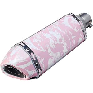 GreenZech (A) 38-51mm Stainless Steel Motorcycle Exhaust Muffler Pipe With Silencer Univer GreenZech (A) 38-51mm Stainless Steel Motorcycle Exhaust Muffler Pipe With Silencer Univer