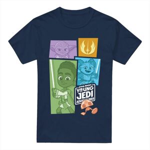 (3XL, Navy) Star Wars Mens Young Jedi Adventure Blocks T-Shirt (3XL, Navy) Star Wars Mens Young Jedi Adventure Blocks T-Shirt