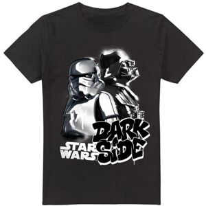 (S, Black) Star Wars Mens Dark Side Duo T-Shirt (S, Black) Star Wars Mens Dark Side Duo T-Shirt