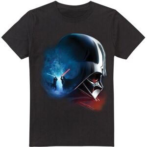 (S, Black) Star Wars Mens Obi Wan Kenobi Vader Poster T-Shirt (S, Black) Star Wars Mens Obi Wan Kenobi Vader Poster T-Shirt