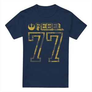 (3XL, Navy) Star Wars Mens Rebel 77 T-Shirt (3XL, Navy) Star Wars Mens Rebel 77 T-Shirt