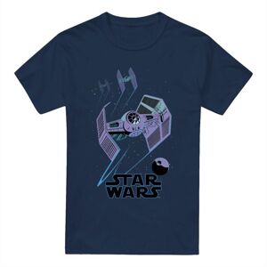 (S, Navy) Star Wars Mens Death Star Defenders T-Shirt (S, Navy) Star Wars Mens Death Star Defenders T-Shirt