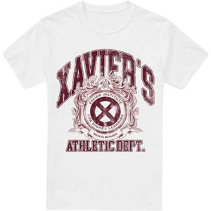 (XL, White) Marvel Mens X-Men Athletic Dept Professor X T-Shirt (XL, White) Marvel Mens X-Men Athletic Dept Professor X T-Shirt