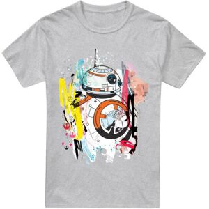 (M, Sport Heather) Star Wars Mens BB-8 Abstract T-Shirt (M, Sport Heather) Star Wars Mens BB-8 Abstract T-Shirt