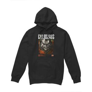 (XXL, Black) Marvel Mens X-Men Colossus Infographic Hoodie (XXL, Black) Marvel Mens X-Men Colossus Infographic Hoodie