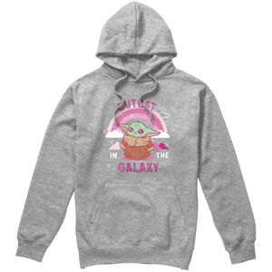 (L, Sport Heather) Star Wars: The Mandalorian Mens Cutest In The Galaxy Grogu Ho (L, Sport Heather) Star Wars: The Mandalorian Mens Cutest In The Galaxy Grogu Ho