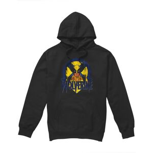 (XXL, Black) Marvel Mens X-Men Wolverine Retro Hoodie (XXL, Black) Marvel Mens X-Men Wolverine Retro Hoodie