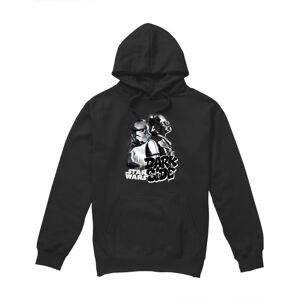 (L, Black) Star Wars Mens Dark Side Duo Hoodie (L, Black) Star Wars Mens Dark Side Duo Hoodie