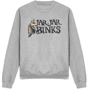 (S, Sport Heather) Star Wars Unisex Adult Jar Jar Binks Sweatshirt (S, Sport Heather) Star Wars Unisex Adult Jar Jar Binks Sweatshirt