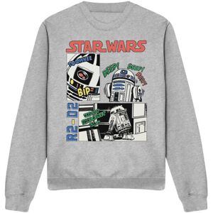 (M, Sport Heather) Star Wars Unisex Adult Beep Boop R2-D2 Sweatshirt (M, Sport Heather) Star Wars Unisex Adult Beep Boop R2-D2 Sweatshirt