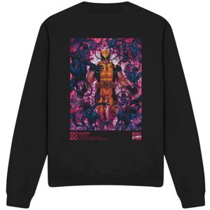 (XL, Black) Marvel Unisex Adult X-Men Wolverine Nightcrawler Sweatshirt (XL, Black) Marvel Unisex Adult X-Men Wolverine Nightcrawler Sweatshirt