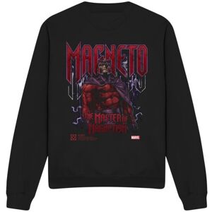 (S, Black) Marvel Unisex Adult X-Men Magneto Sweatshirt (S, Black) Marvel Unisex Adult X-Men Magneto Sweatshirt