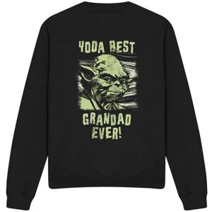 Star Wars Unisex Adult Yoda Best Grandad Comic Sweatshirt Star Wars Unisex Adult Yoda Best Grandad Comic Sweatshirt