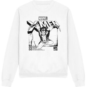 (XL, White) Marvel Unisex Adult X-Men Wolverine Jump Sweatshirt (XL, White) Marvel Unisex Adult X-Men Wolverine Jump Sweatshirt