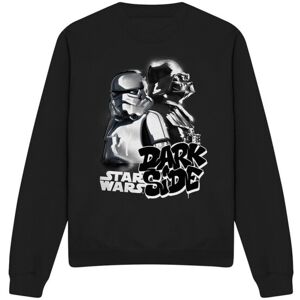 (L, Black) Star Wars Unisex Adult Dark Side Duo Sweatshirt (L, Black) Star Wars Unisex Adult Dark Side Duo Sweatshirt