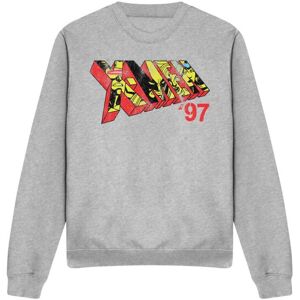 (XXL, Sport Heather) Marvel Unisex Adult X-Men 97 Comic Logo Sweatshirt (XXL, Sport Heather) Marvel Unisex Adult X-Men 97 Comic Logo Sweatshirt